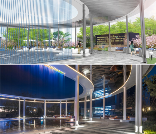 路媛:潤德·萬科翡翠公園品牌館景觀設(shè)計(jì)