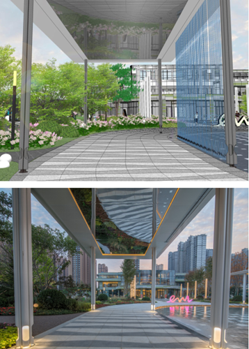 路媛:潤德·萬科翡翠公園品牌館景觀設(shè)計(jì)