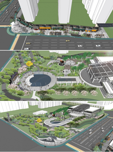 路媛:潤德·萬科翡翠公園品牌館景觀設(shè)計(jì)