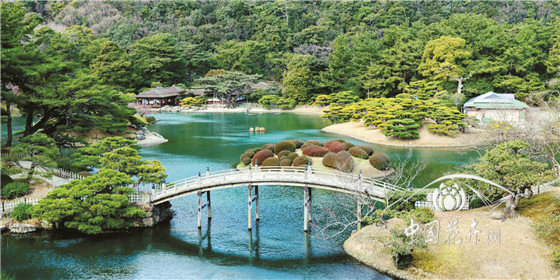 日本栗林公園　承襲唐風漢俗