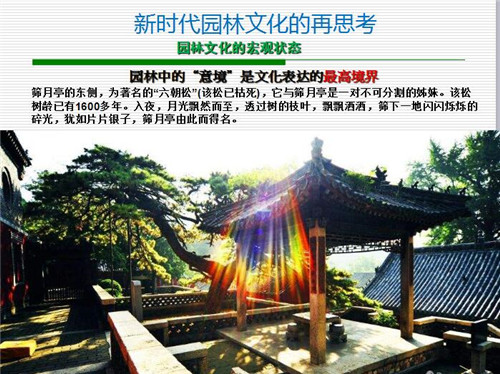 強健：新時代園林文化創作要正本清源