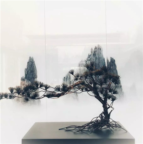 奧雅作品：園子里的揚(yáng)州