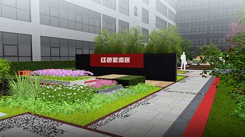 園冶杯專業(yè)獎(jiǎng)：新華國(guó)際廣場(chǎng)天井園林景觀