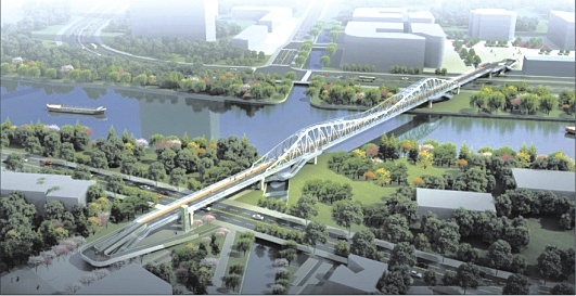 蘇州大運河將新添一座景觀橋