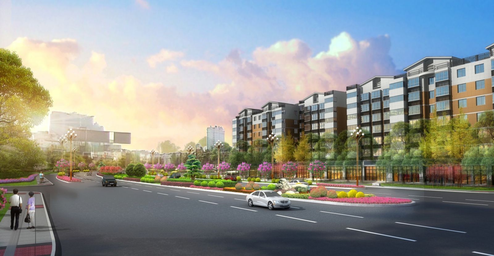 園冶杯專業獎：資陽市嬌子大道綜合整治建設工程-節點景觀提升