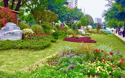 園冶杯專業獎：資陽市嬌子大道綜合整治建設工程-節點景觀提升