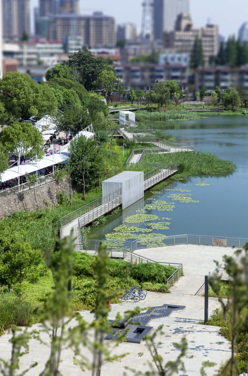 園冶杯專業(yè)獎|池州護(hù)城河遺址公園景觀與海綿設(shè)計