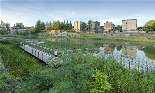 園冶杯專業(yè)獎|池州護(hù)城河遺址公園景觀與海綿設(shè)計