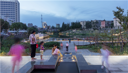 園冶杯專業(yè)獎|池州護(hù)城河遺址公園景觀與海綿設(shè)計