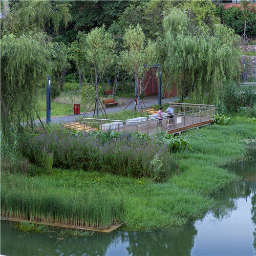 園冶杯專業(yè)獎|池州護(hù)城河遺址公園景觀與海綿設(shè)計