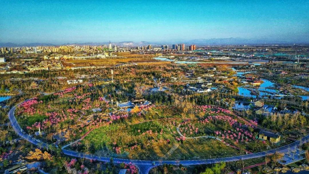 河北邢臺園博園梅嶺成最新網(wǎng)紅打卡地