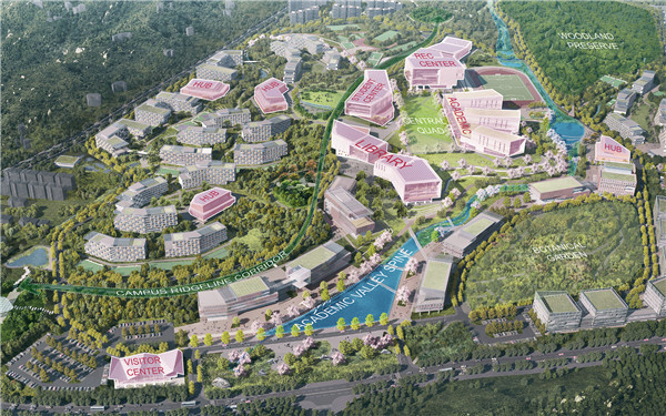 信陽學院南灣校區校園規劃