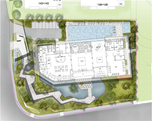 希爾景觀|紹興寶能·藏瓏府
