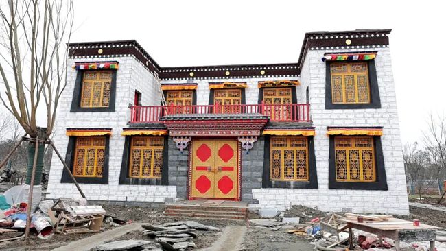 揚州世園會展園風格各異 西藏園澳門園先睹為快