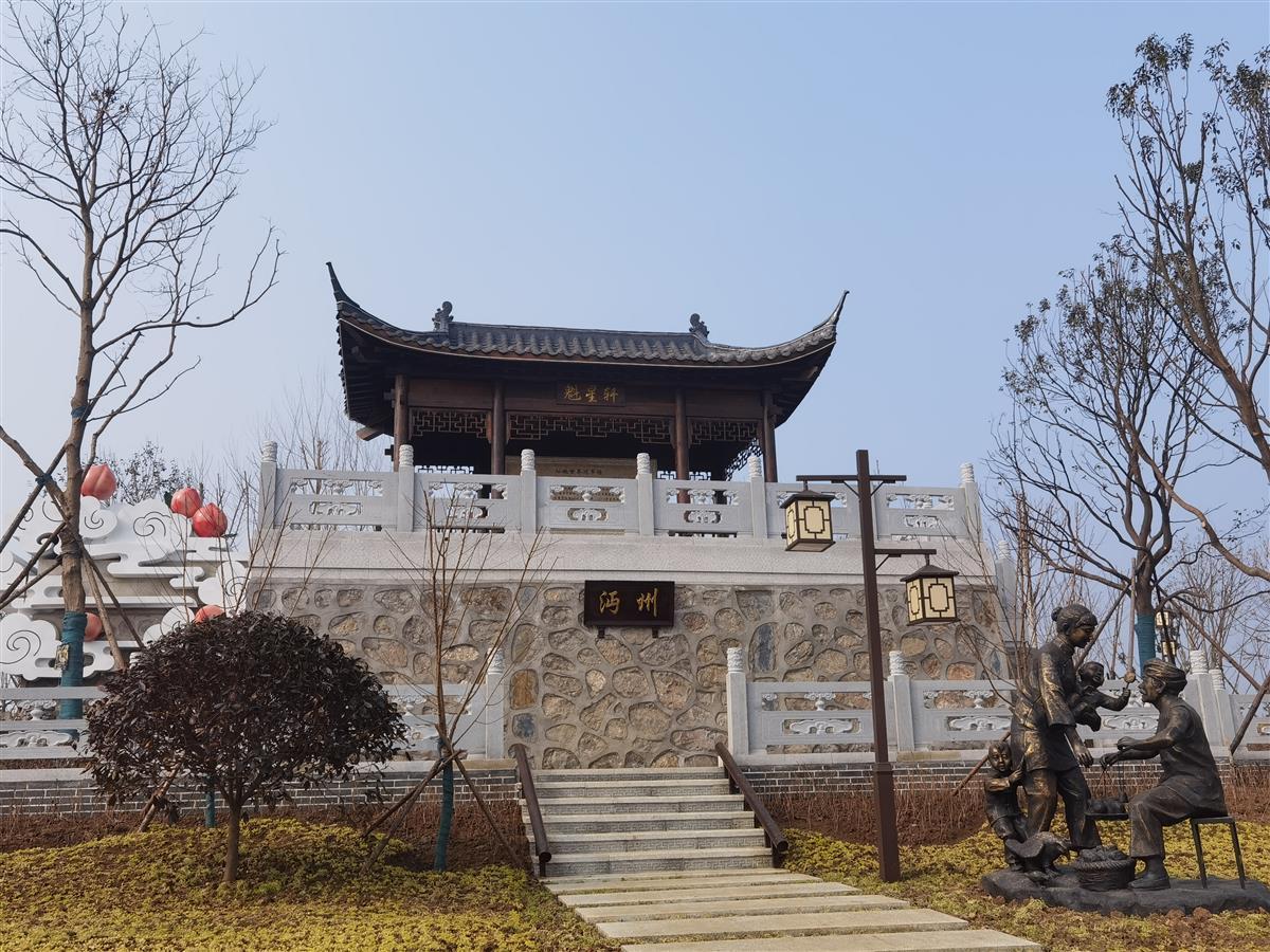 湖北省第三屆（荊門）園博會32個展園基本完工