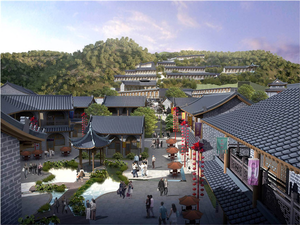 陜西“蟠龍古鎮(zhèn)”旅游規(guī)劃設(shè)計