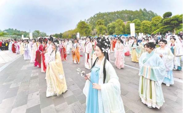 南寧園博園舉辦第二屆“禮樂(lè)園博·南寧花朝盛典”