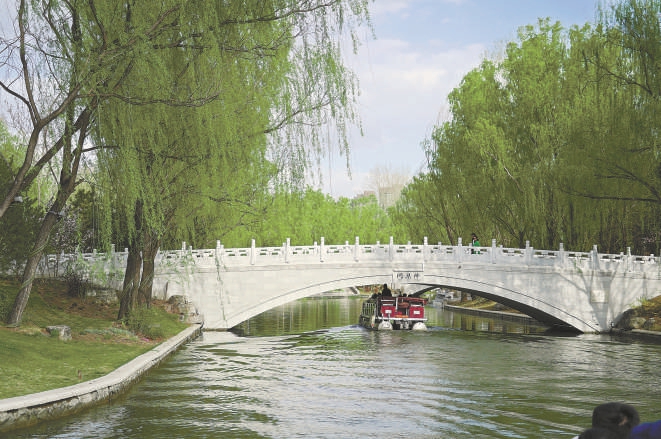 千姿百態二十四橋“點睛”亮馬河