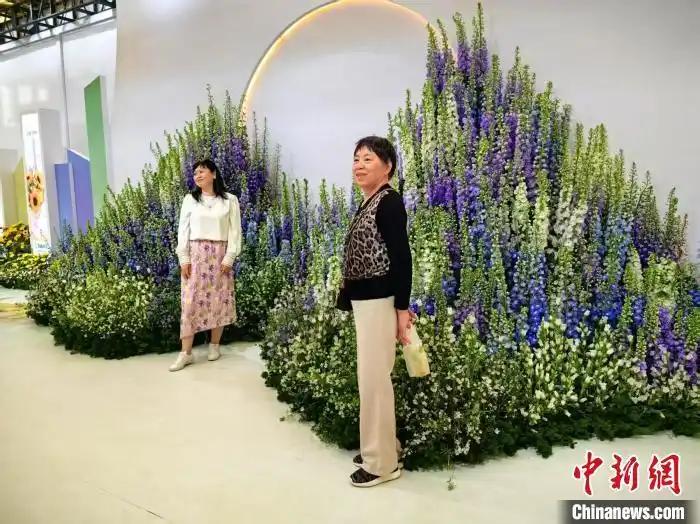 中國國際花卉園藝展覽會(huì)在上海舉行