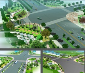 成都雙華路（園區(qū)示范段）道路景觀設(shè)計(jì)