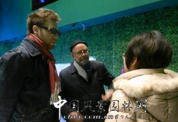 26日皮特?沃克到第九屆園博會(huì)現(xiàn)場進(jìn)行勘查