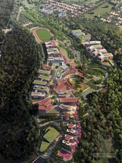 佐佐木設計的危地馬拉地峽大學整體規(guī)劃