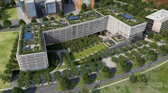 智利世綠中心屋頂綠化 重塑首都城市景觀