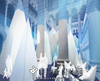 詹姆斯·科納：美國國家建筑博物館冰山景觀