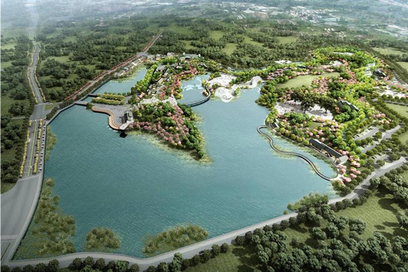 南京江北新區整治淤積水庫 改建大型城市公園