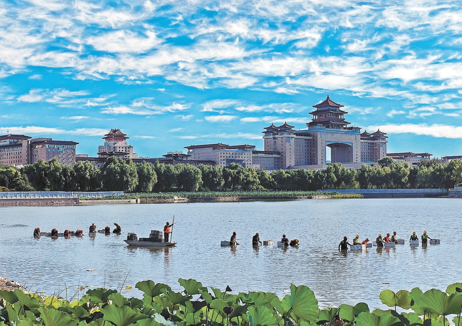 北京構建“一核、一主、一副、五廊”水網格局