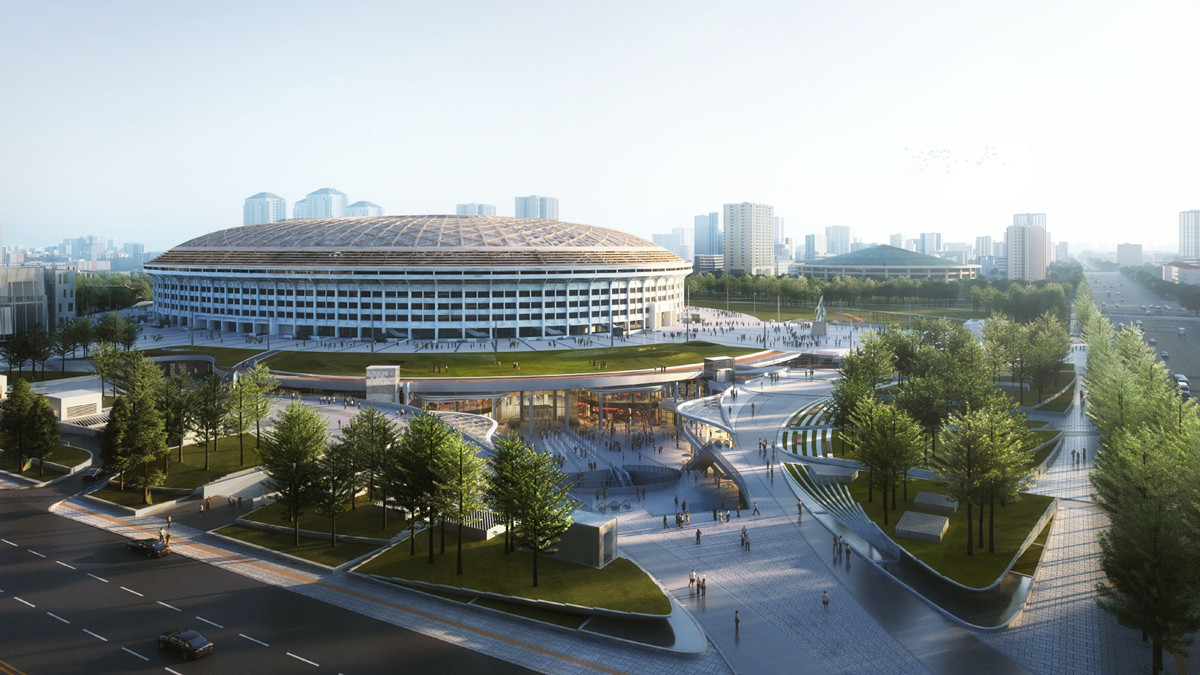 北京:新工體區(qū)域?qū)⒔?0萬平方米城市公園